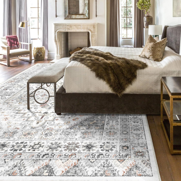 160x230cm Washable Area Rug, Living Room - Image 2