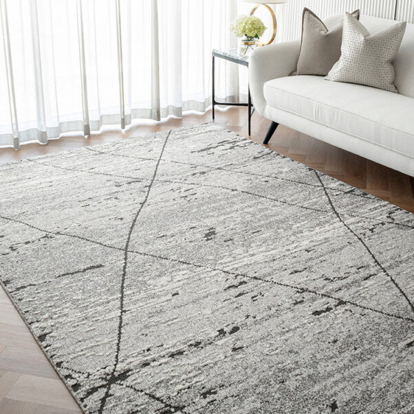 Faded Base Criss-Cross Line Carpet - Image 2