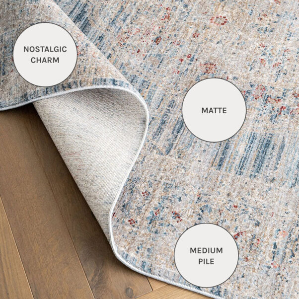 Pale Blue Oriental Carpet - Image 3