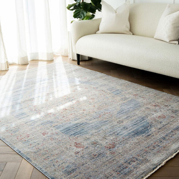 Pale Blue Oriental Carpet - Image 5
