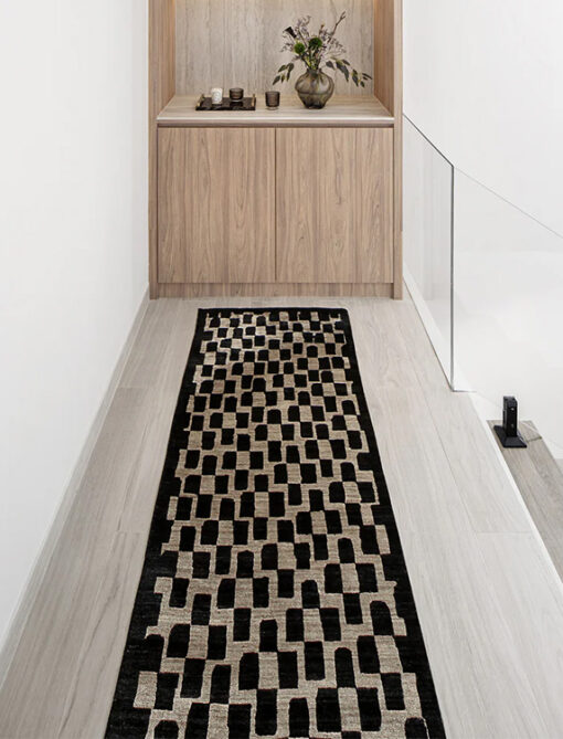 Pattern of Small Squares Modern Carpet