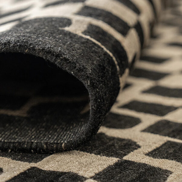 Pattern of Small Squares Modern Carpet - Image 3